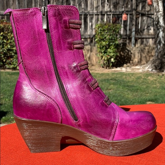 Jafa | Shoes | Jafa 67 Berry Button Boot Size 37 | Poshmark